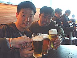 写真はコイタン(左)とタムタム・・私ではありません!