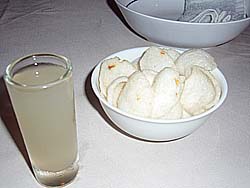 ジンジャージュース?とえびせん