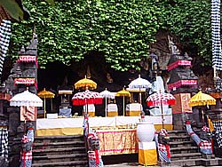 ゴア・ラワ寺院 コウモリの巣