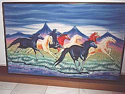 額縁に入れられた芸術作品?