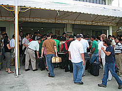 �o�b�N���悹����ԂɌQ����q