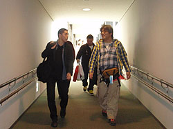 搭乗ゲート?通路?廊下??