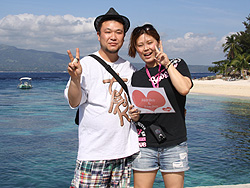 リロアン・サンタンデール港にて