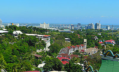 道教寺院からの眺め