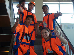 生還したレスキュー隊