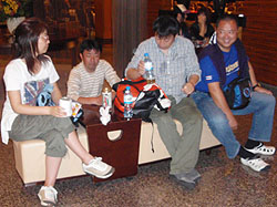 ピックアップ待ち