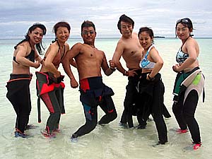 ビーチで撮影会!