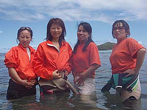 ビーチで撮影会!