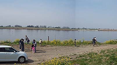 0我らが使用させて頂いている辺りの風景