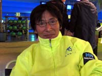 ボウリング中の様子