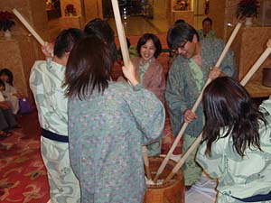 餅つき大会