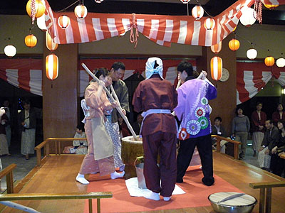 餅つき大会