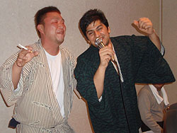 飛び入り参加のヨーゲッシュ