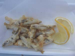 ワカサギの天ぷら