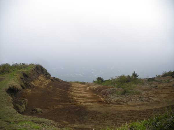 明神ヶ岳山頂からの眺め。