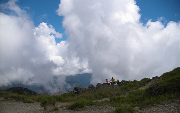 山頂からの眺め