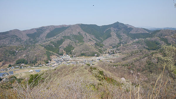 山頂からの眺め