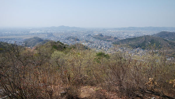 山頂からの眺め
