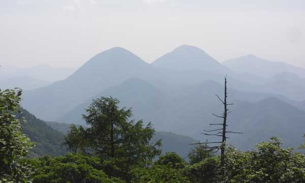 山頂からの眺め