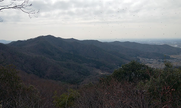 妙義山大小山方面