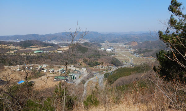 ピークからの眺め