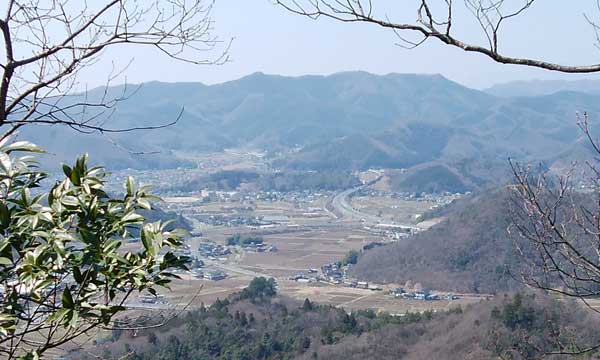 道中からの眺め
