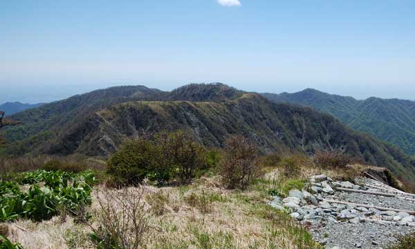 山頂からの眺め