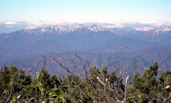 山頂からの眺め