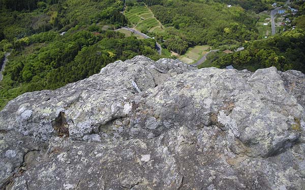 眼下には、私の車