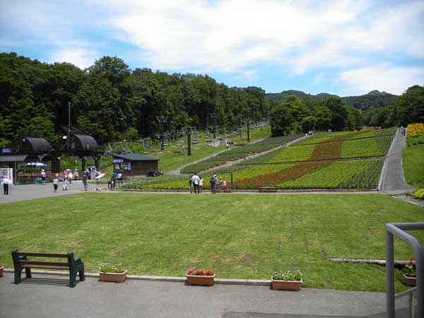 リゾートセンターから場内に出た。