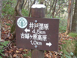 1km�̕W��