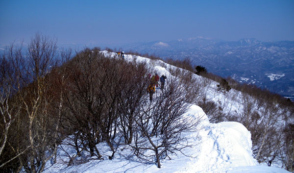 山頂からの眺め<br>