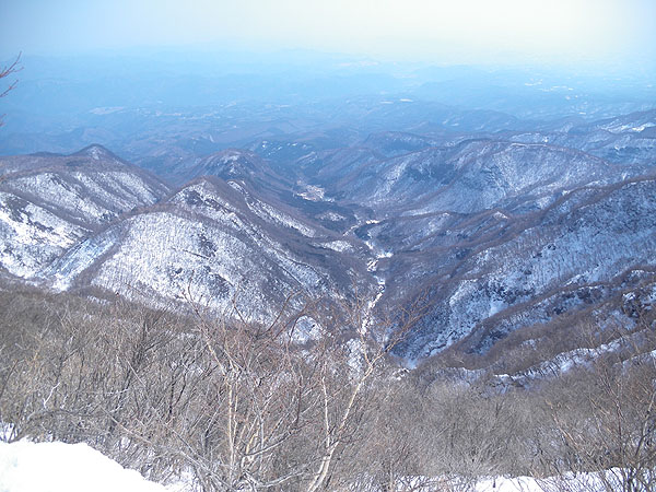 山頂からの眺め