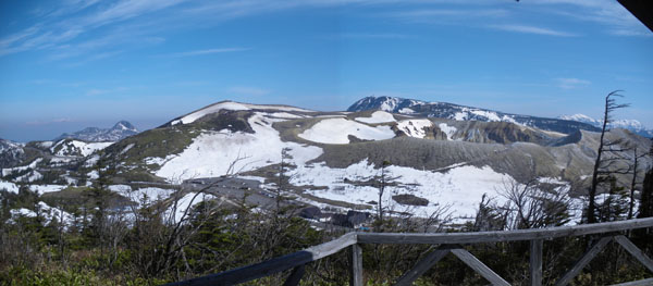 山頂からの眺め