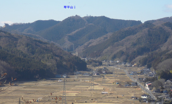 琴平山はあそこ!