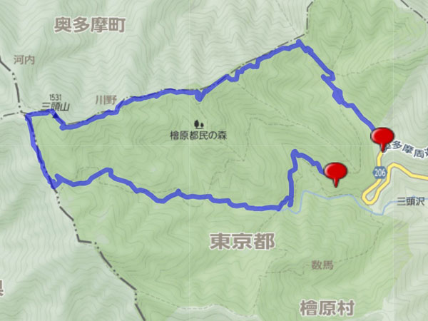 �O���R map