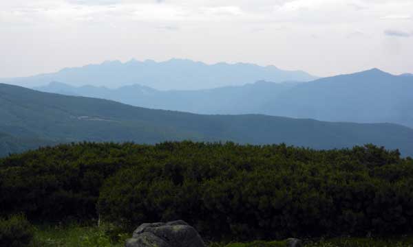 山頂からの眺め