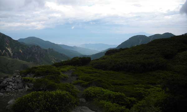 山頂からの眺め
