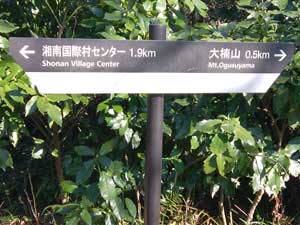 ���R�܂�0.5km�̕W��