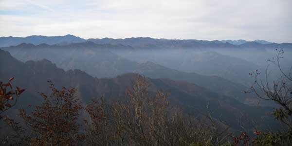 山頂からの眺め