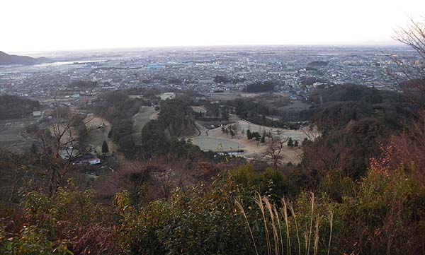 山頂からの眺め