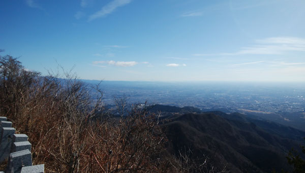 山頂からの眺め