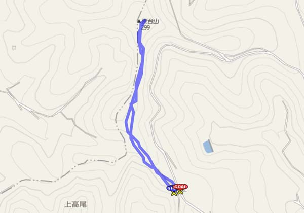 崇台山 map