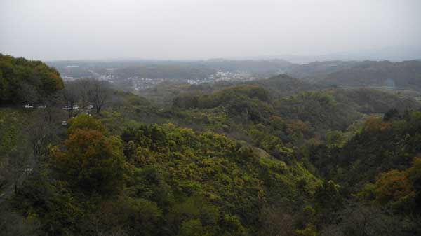 道中、眺めの良い場所