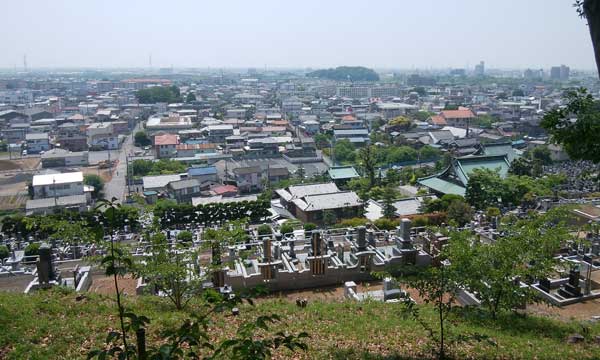 道中からの眺め