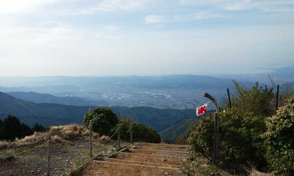 花立山荘からの眺め