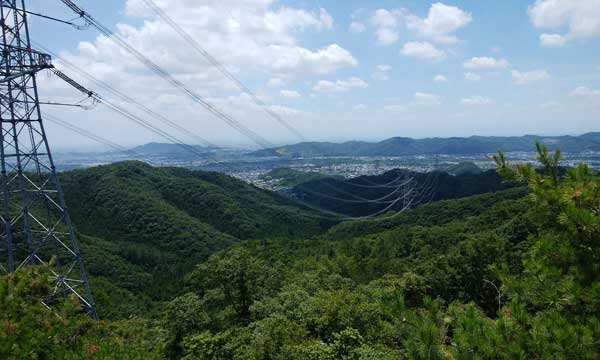 道中からの眺め